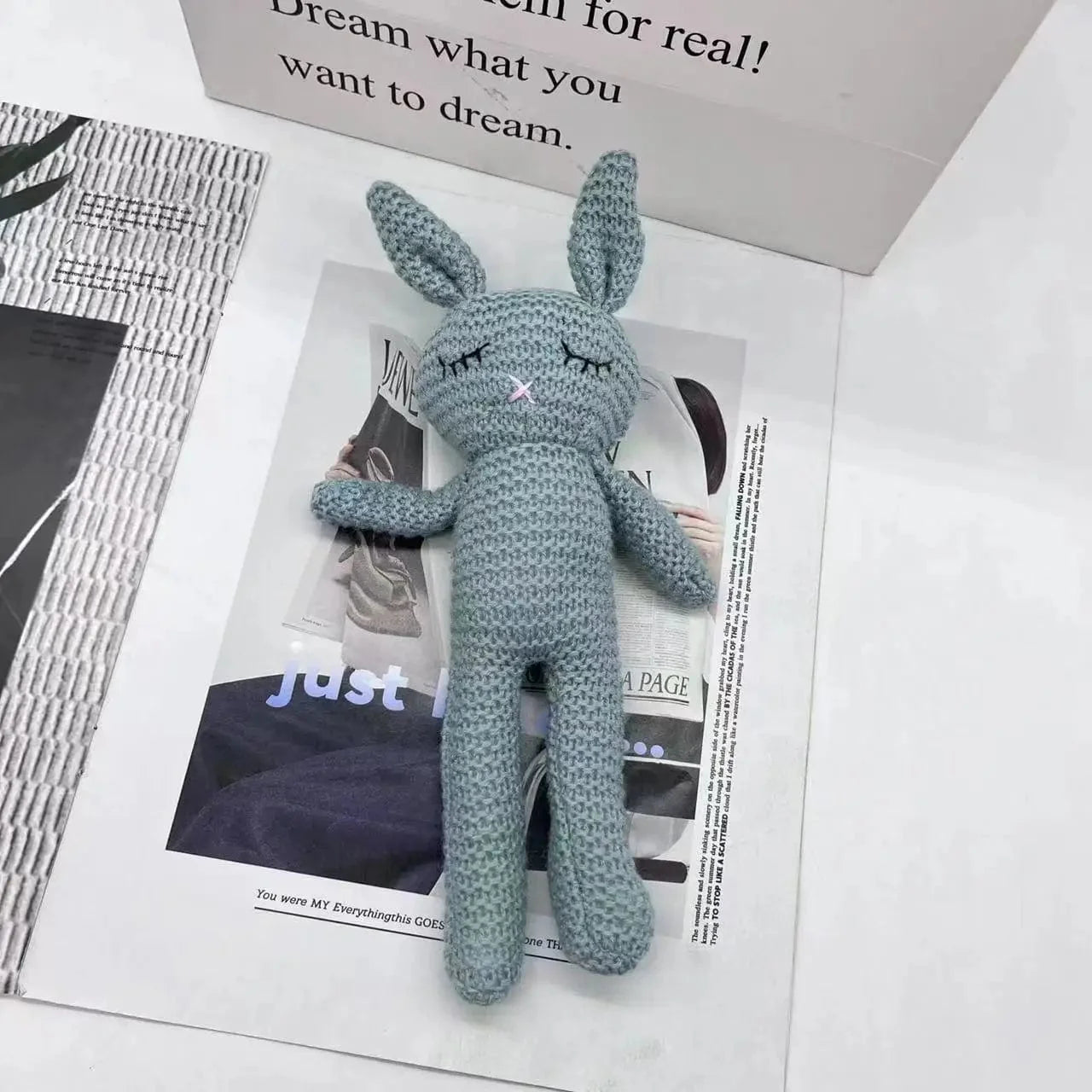 Peluche Crochet Lapin Longlegs