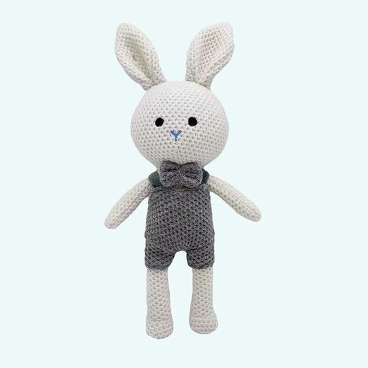 Peluche Crochet Lapin Doux pour Enfant Câlin et Tendre