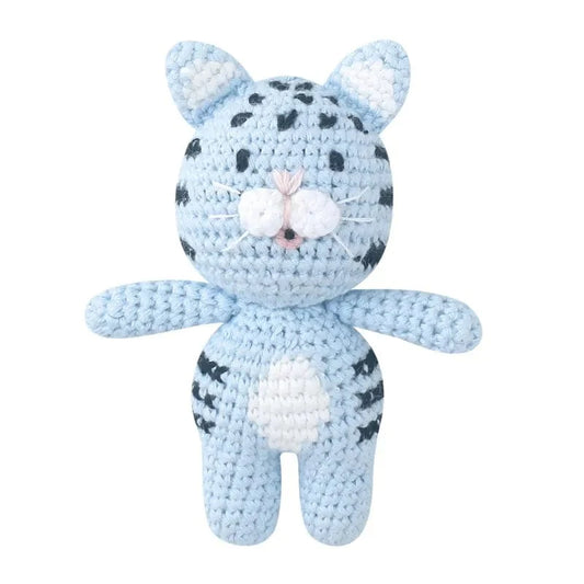 Peluche crochet - Léopard Bleu Tacheté