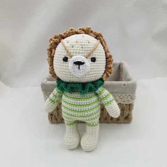 Peluche Lion Mécontent en Crochet