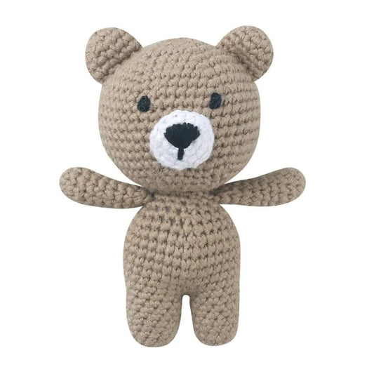 Peluche Crochet Ours Marron TeddyLand