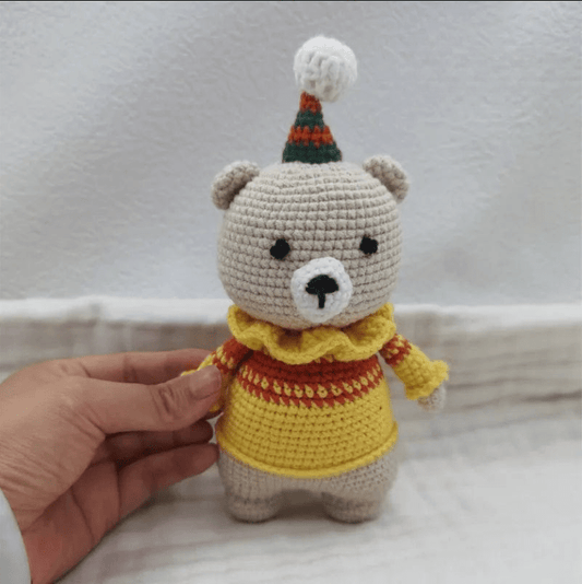 PelucheCrochet - Ourson Festif