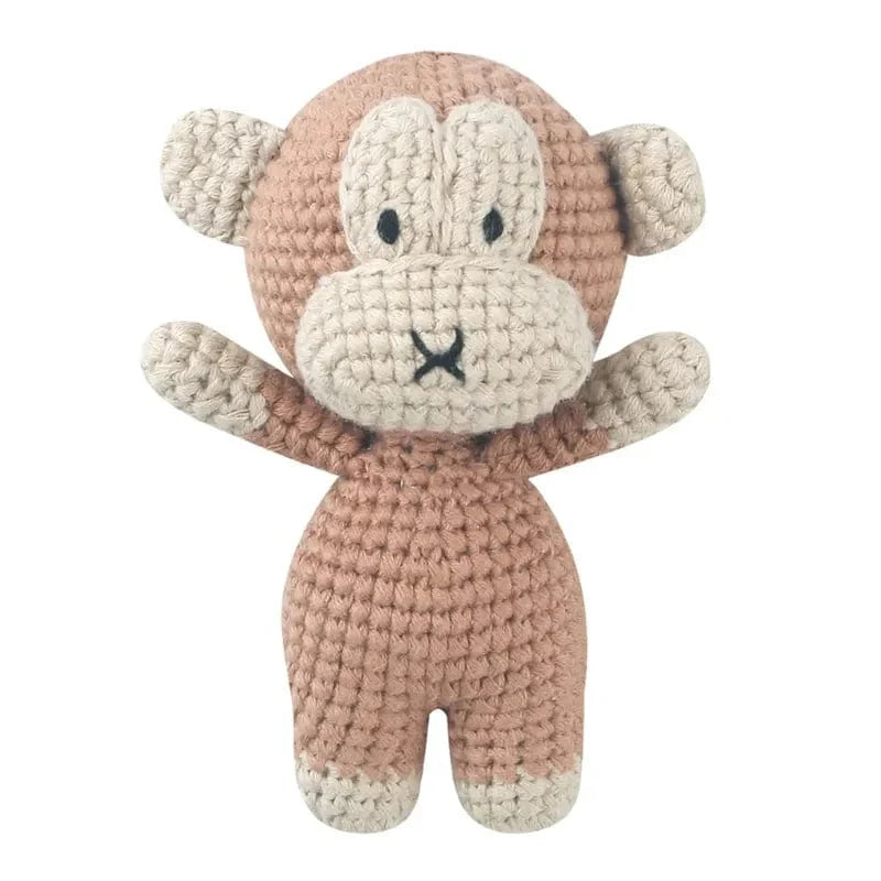 Peluche crochet Monkey Head