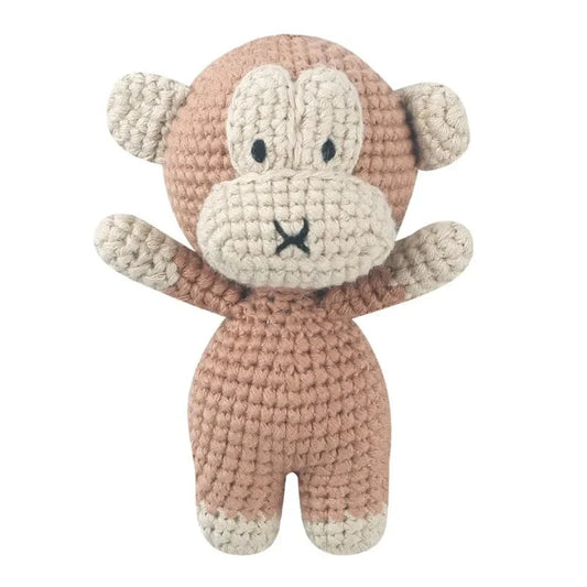 Peluche crochet Monkey Head