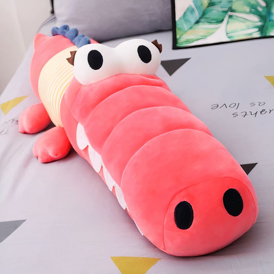 CrocoVert Doux: Peluche Enfant Câlin