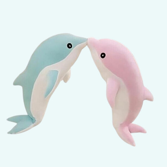 Peluche dauphin Océan Doux Câlin - Enfant Pelage Bleu