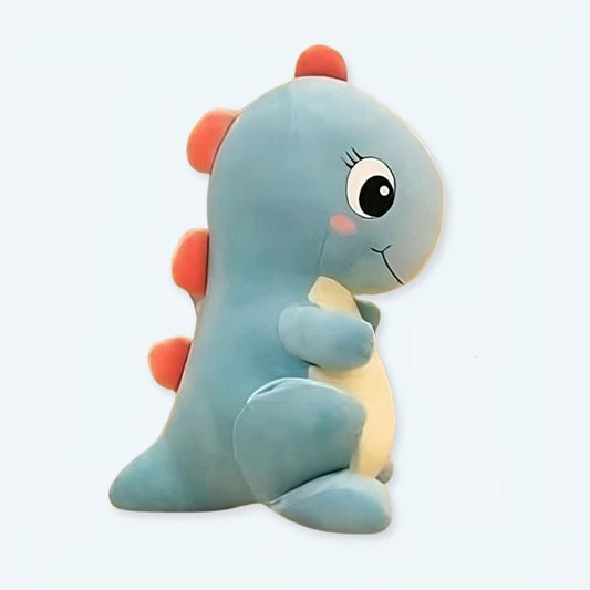 Peluche Dinosaure Bleu Doux pour Enfant Câlin Jurassique