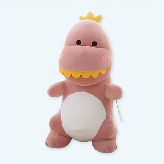 Peluche Dinosaure Rigolo Vert Doux pour Enfant Câlin