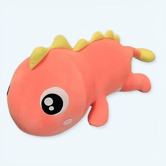 Peluche Dino-Rose Douce Kawaii pour Enfant Câlin
