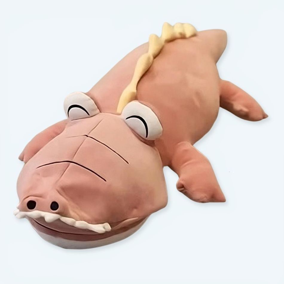 Peluche dinosaure rose doux magique pour chambre enfant