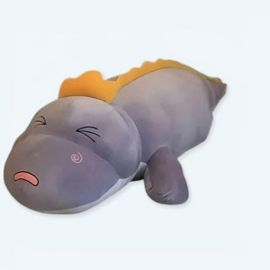 Peluche dinosaure violet câlin Jurassique