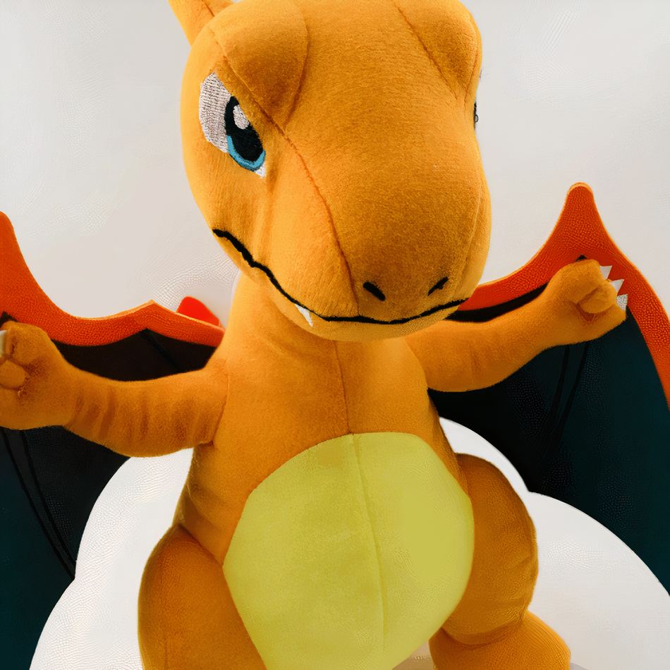 Peluche Dracaufeu - Doux compagnon dragon pour les enfants
