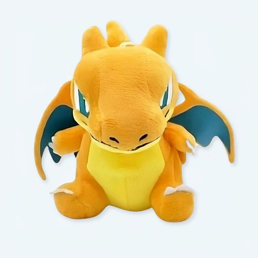 Peluche Dracaufeu douce pour enfant, collection Pokémon.