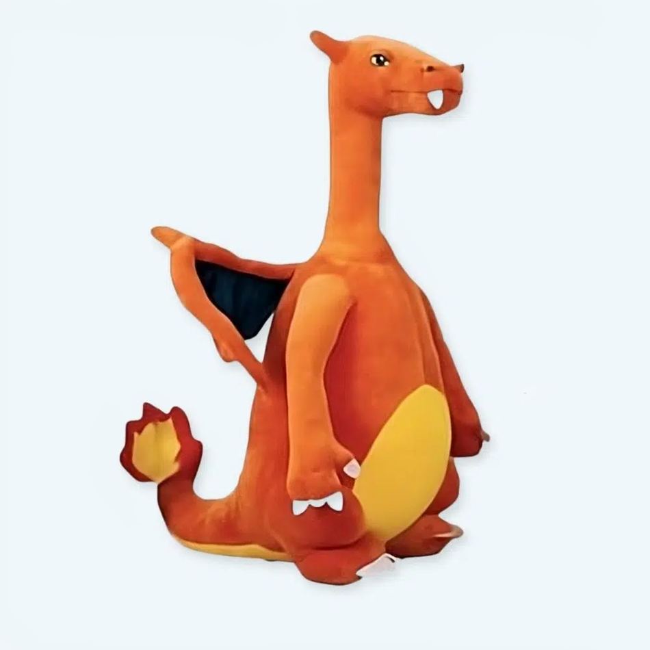 Peluche Dracaufeu géant orange doux Kids