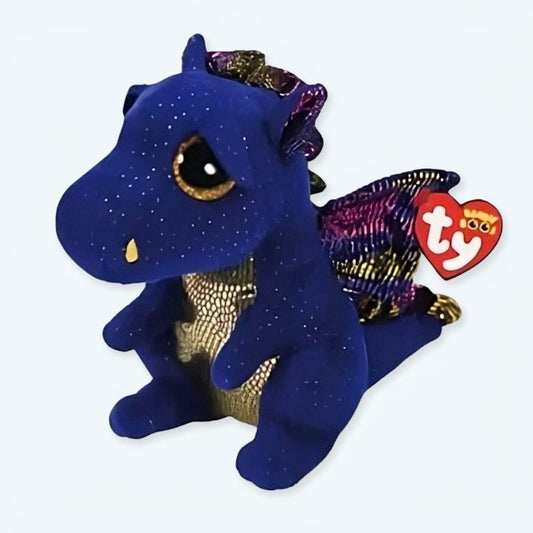 Peluche Dragon Bleu Magique pour Enfant Aventurier