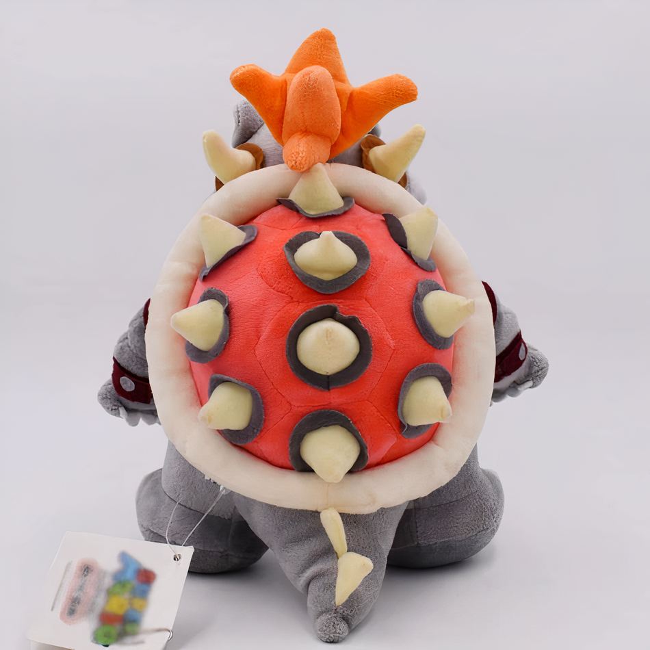 Peluche dragon Bowser géant doux de jeu vidéo coloré