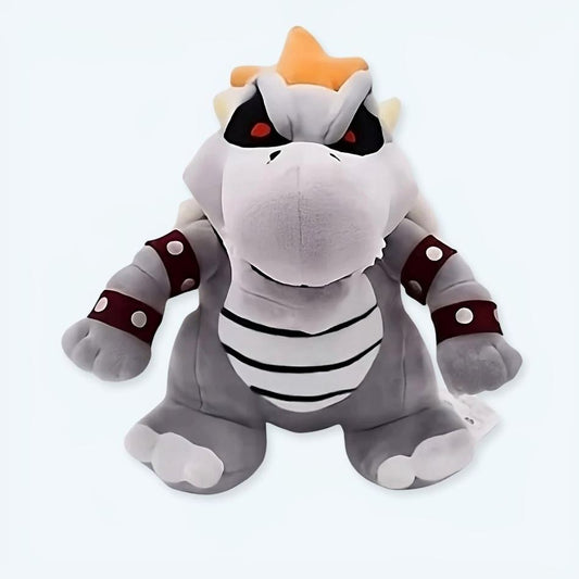 Peluche dragon Bowser géant doux de jeu vidéo coloré