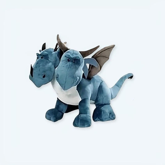 Dragon Peluche Fantastique à Deux Têtes pour Enfant, Doux