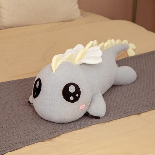Peluche Dragon Géant aux Yeux Étincelants