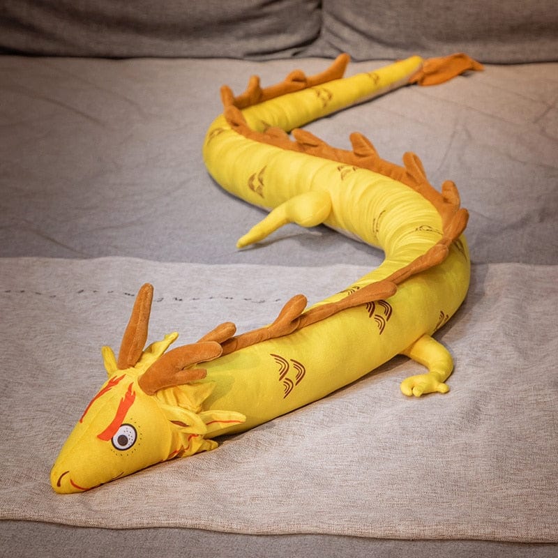 Peluche Dragon Géant Éclatant