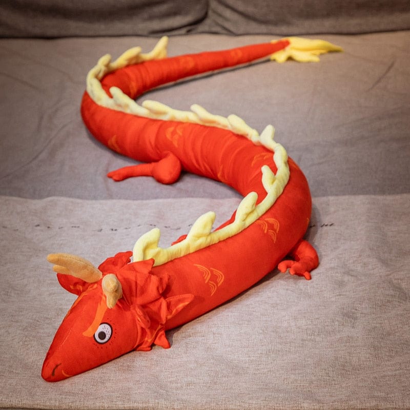Peluche Dragon Géant Éclatant