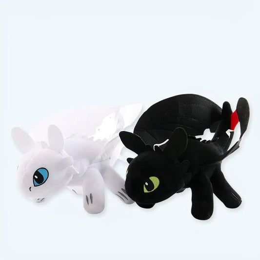 Peluche Dragon Krokmou Furie Eclair - Version Douce Fantastique