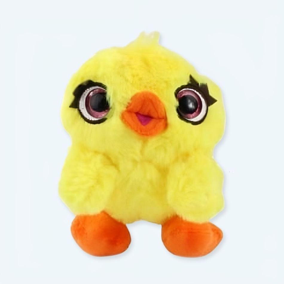 Peluche Ducky Toy Story jaune douce et e par Pixar.