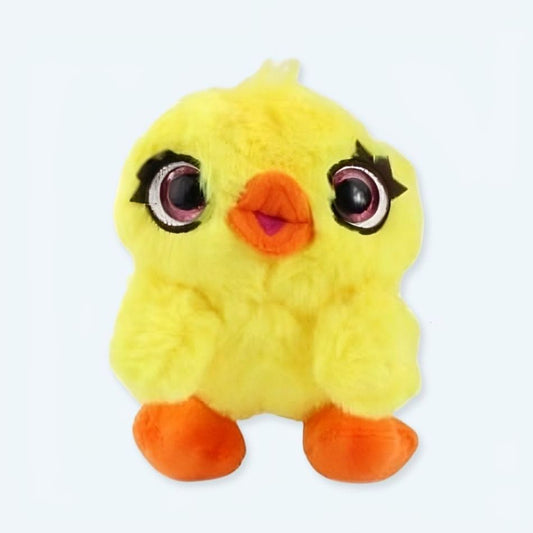 Peluche Ducky Toy Story jaune douce et e par Pixar.