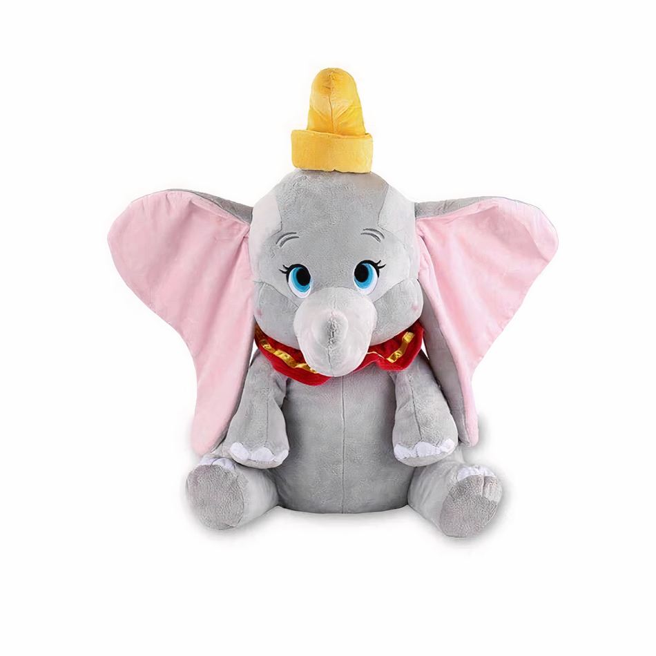 Peluche Dumbo - Éléphant Gris Doux pour Enfant - Disney