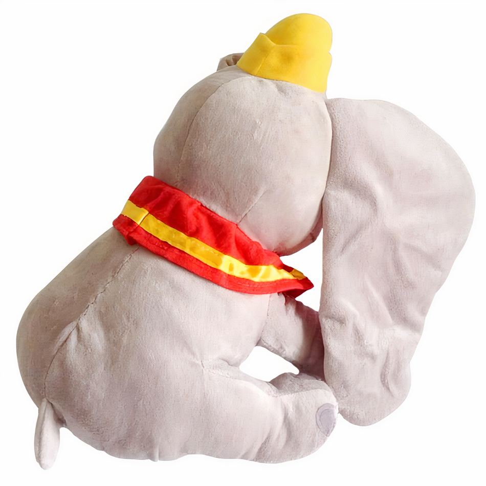 Peluche Dumbo - Éléphant Gris Enfant Câlin
