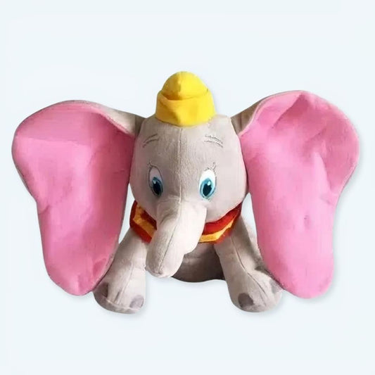 Peluche Dumbo - Éléphant Gris Enfant Câlin
