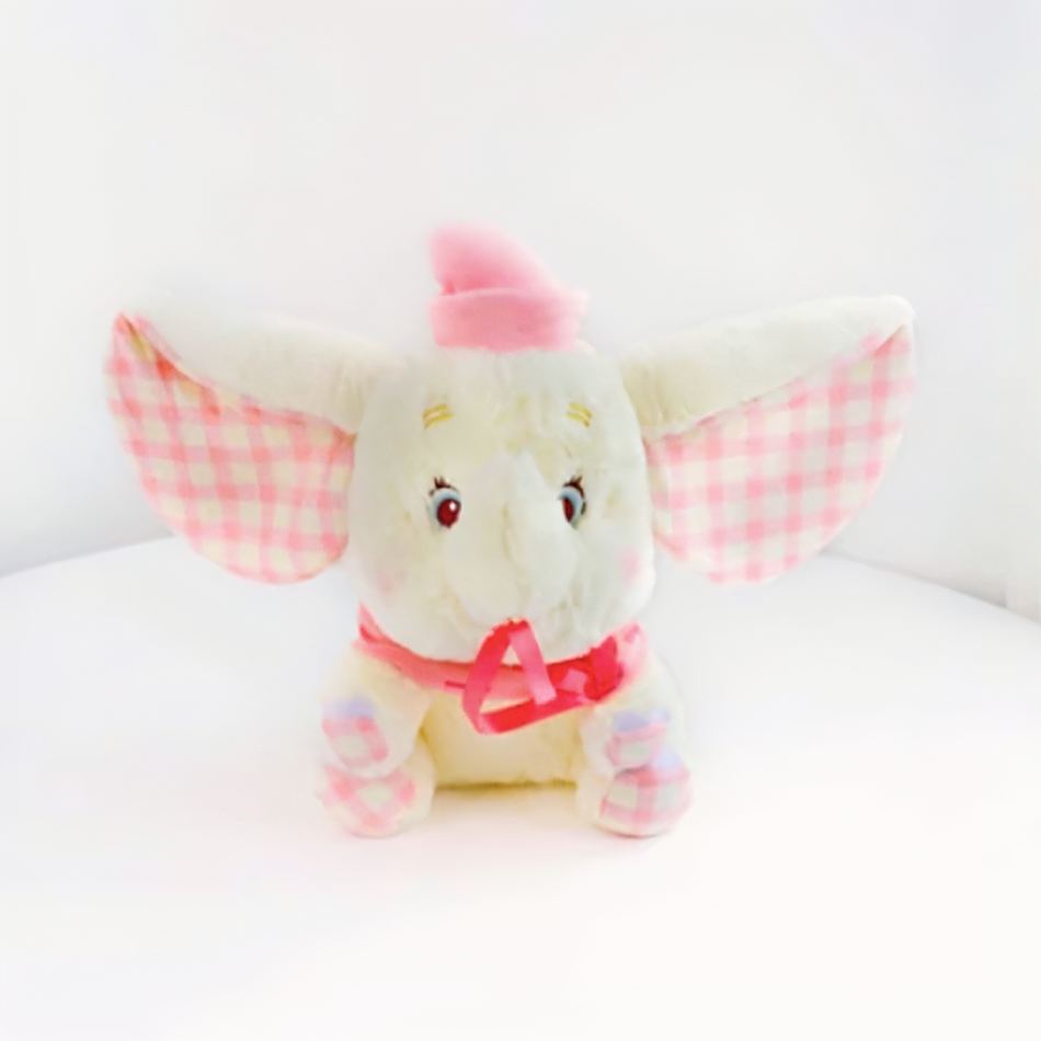 Peluche Dumbo - Éléphant Jaune Câlin pour Enfant