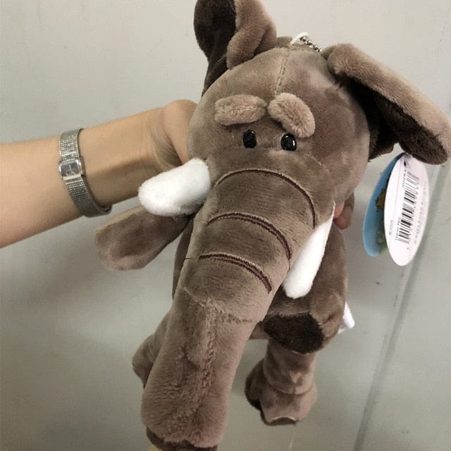Peluche Éléphant Longues Défenses
