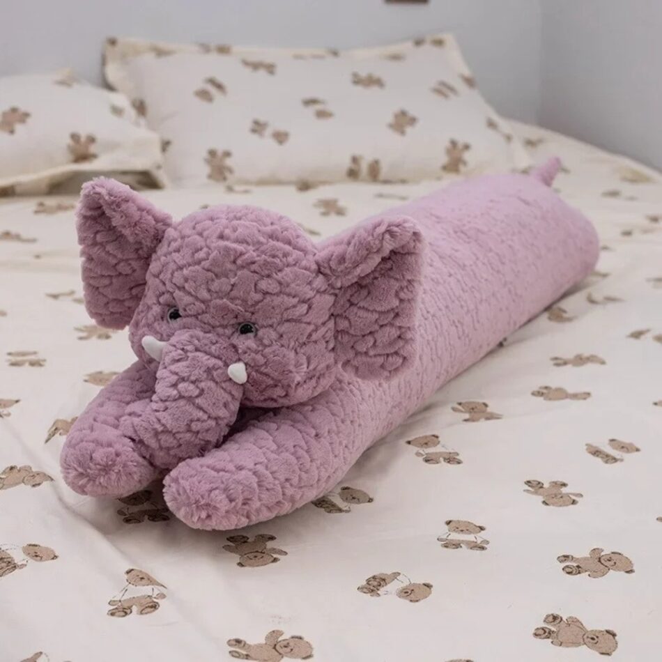 Peluche éléphant câlin moelleux - Idéale pour la chambre d'enfant