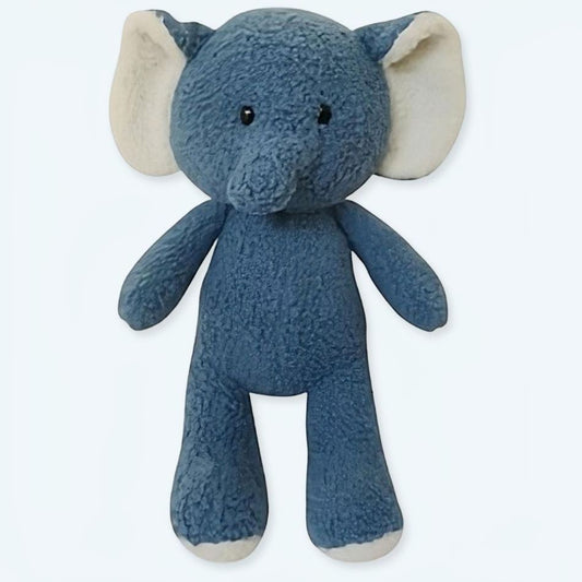 Peluche éléphant gris doux pour une chambre cosy