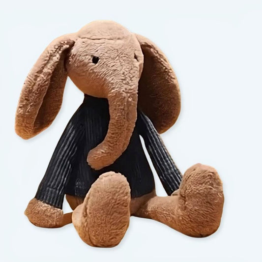 Peluche éléphant safari enfant doux et 