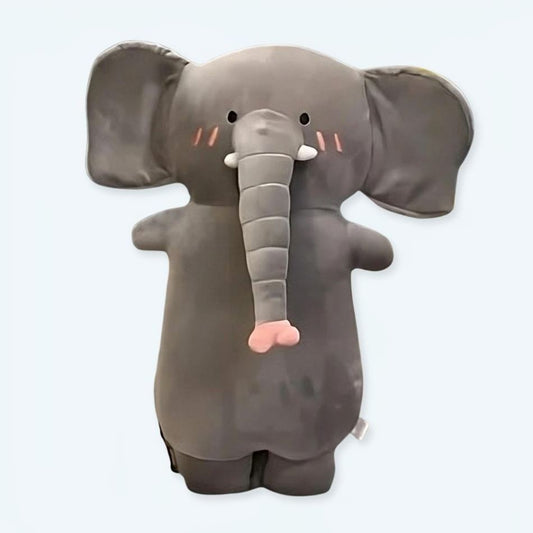 Peluche éléphant oreiller doux pour un sommeil paisible des enfants