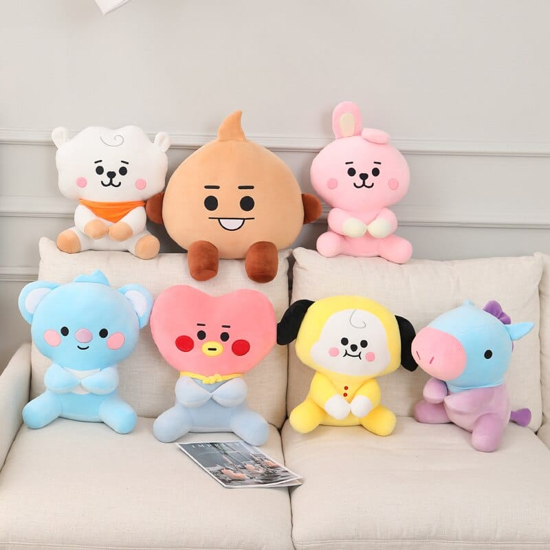 Peluche squishmallow coloré Emojibuddy