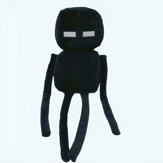 Peluche Enderman Minecraft noire ultra douce pour enfant gamer