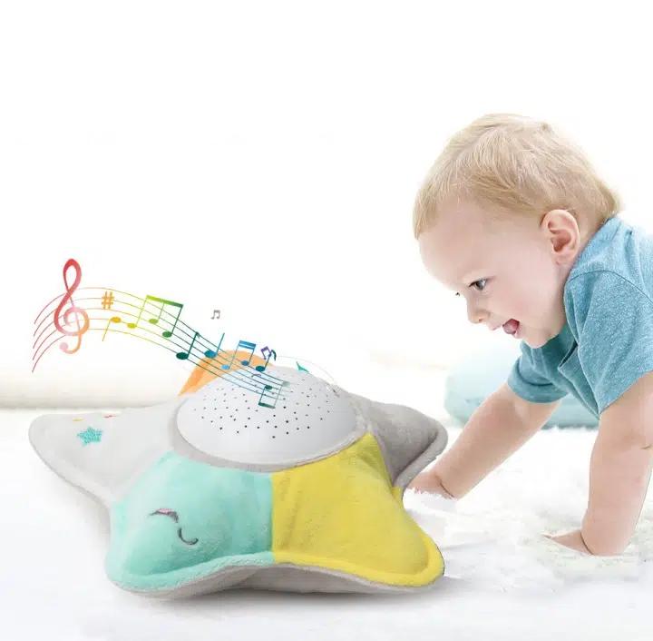 Peluche étoile de mer - Nuit douce apaisante pour enfant