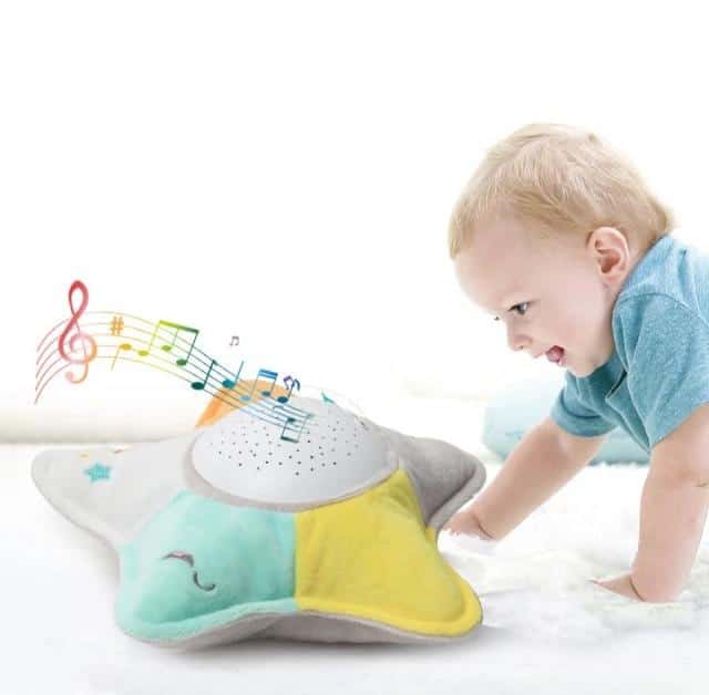 Peluche Étoile Douce Nuit - Idéal pour Enfant Rêveur