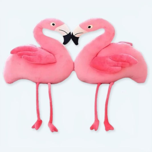Peluche flamant rose géant doux pour chambre enfant - Déco tendance