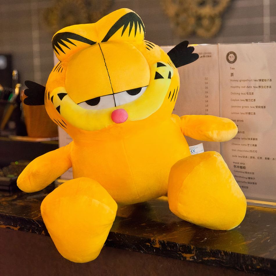 Peluche Garfield - Chat Doux pour Enfant Câlin