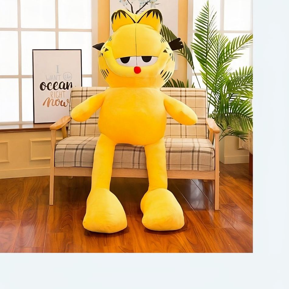 Peluche Garfield - Chat Doux pour Enfant Câlin