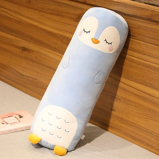 Peluche géante pingouin douillet