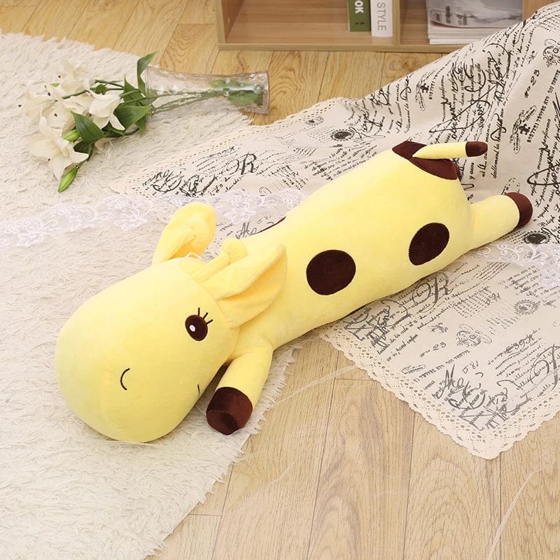 Peluche Girafe Géante Jaune Fun