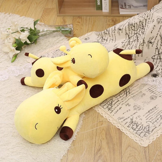 Peluche Girafe Géante Jaune Fun