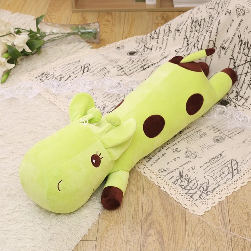 Peluche girafe géante