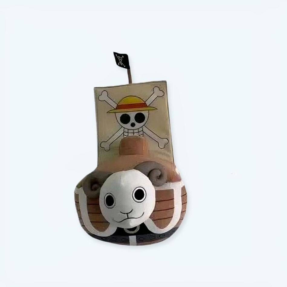 Peluche Going Merry - Bateau Doux pour Enfant - One Piece Adventure