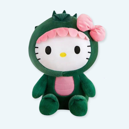 Peluche Hello Kitty dinosaure : le compagnon doux parfait pour les enfants